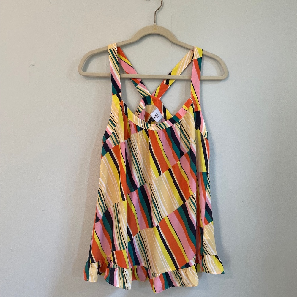 CAbi Striped Halter, M